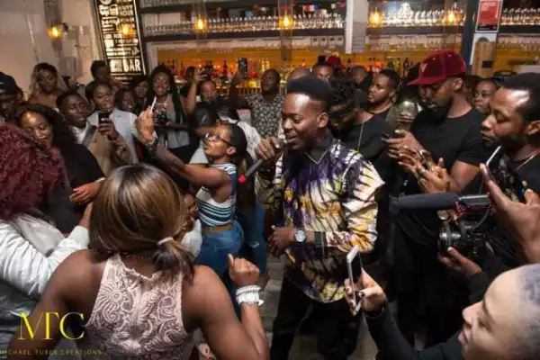 Singer, Adekunle Gold Treats Fans to an Exhilarating Performance in London